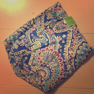 Vera Bradley - PJ Pants - Capri Blue -Size M